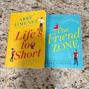 Abby Jimenez The Friend Zone and Life’s Too Short books
